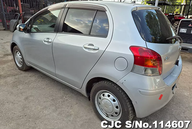 Toyota Vitz in Silver for Sale Image 2