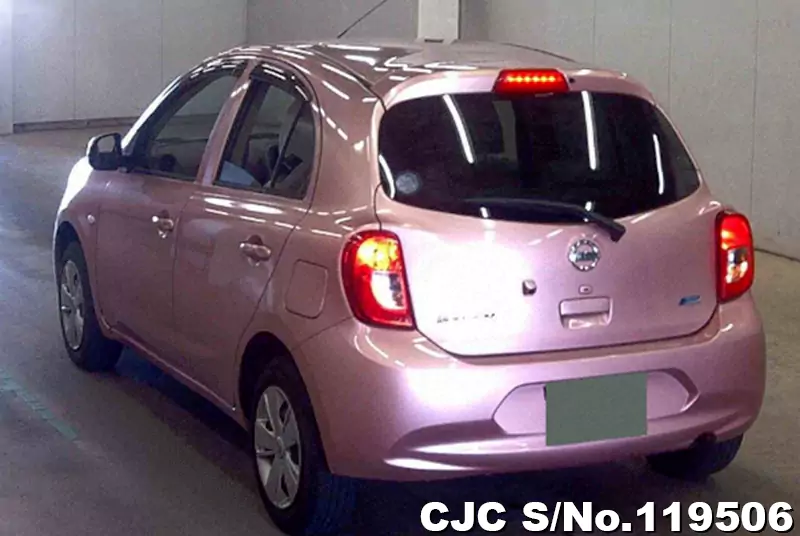 Nissan March in Pink for Sale Image 1