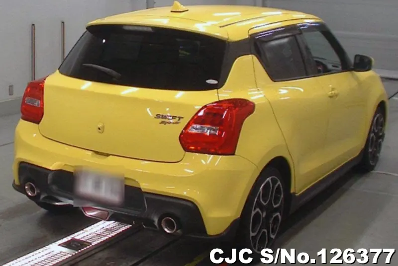 Suzuki Swift Sports in Yellow for Sale Image 2