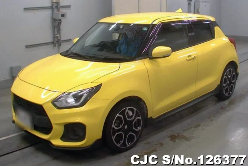 Suzuki Swift Sports in Yellow for Sale Image 3