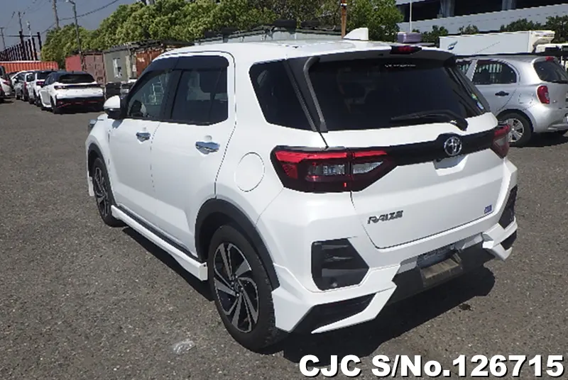 Toyota Raize in White for Sale Image 1