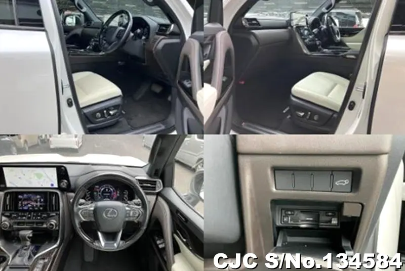 Lexus LX 600 in Pearl for Sale Image 4