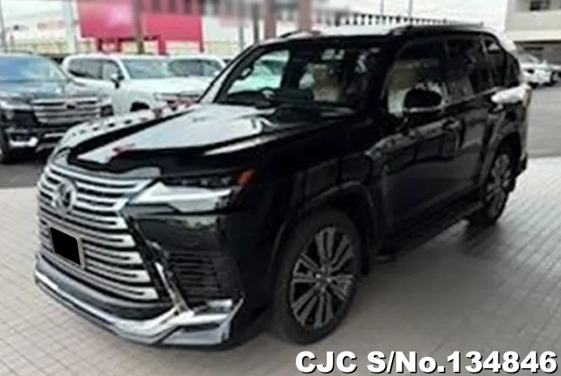 Lexus LX 600 in Black for Sale Image 2