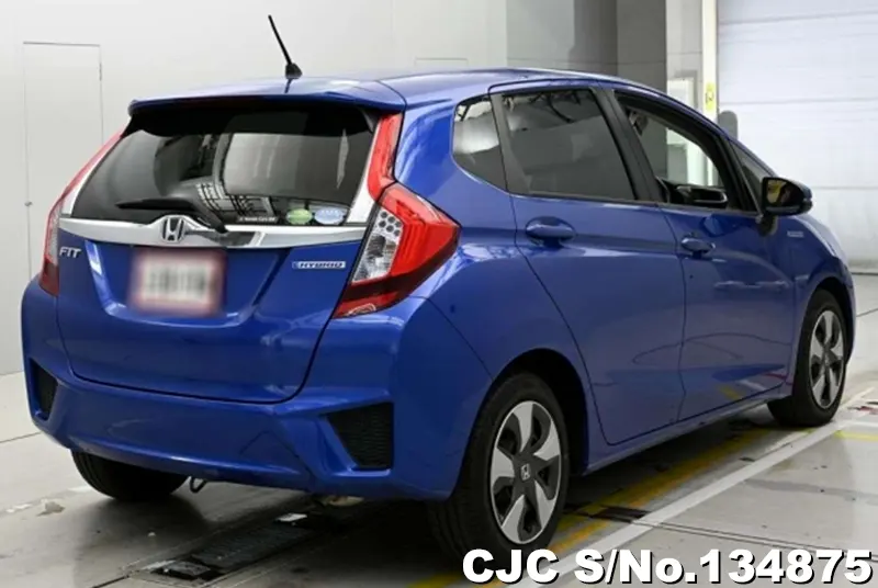 Honda Fit in Blue for Sale Image 2