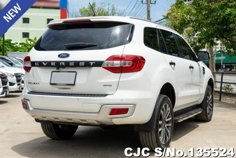 Ford Everest in White for Sale Image 1