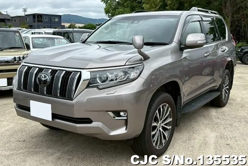 Toyota Land Cruiser Prado in Gray for Sale Image 3