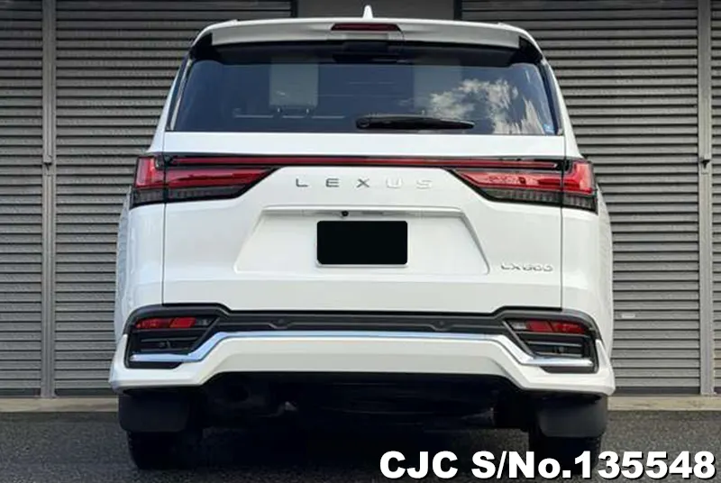 Lexus LX 600 in White for Sale Image 4