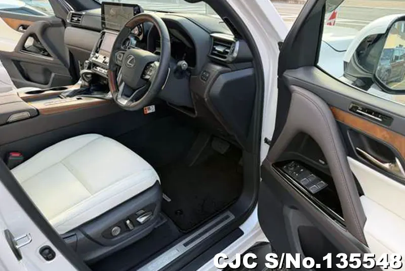 Lexus LX 600 in White for Sale Image 9