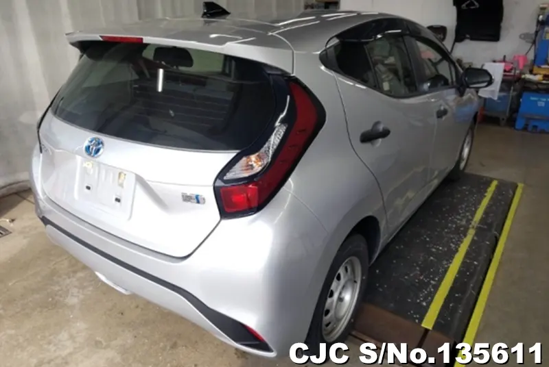 Toyota Aqua in Silver for Sale Image 2