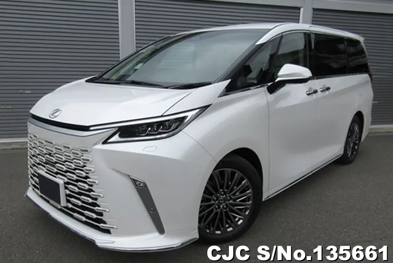 Lexus LM500h in Pearl for Sale Image 3