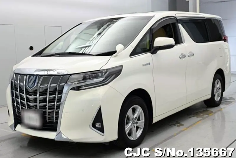Toyota Alphard in White for Sale Image 3