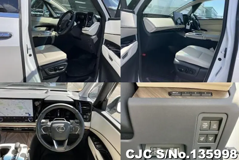 Lexus LM500h in Pearl for Sale Image 4