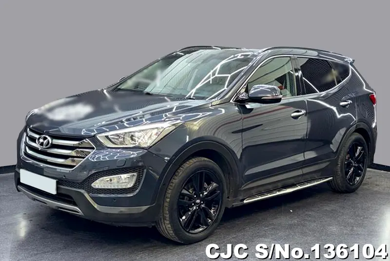 Hyundai Santa FE in Blue for Sale Image 3