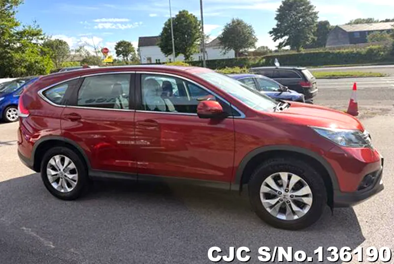 Honda CRV in Red for Sale Image 4