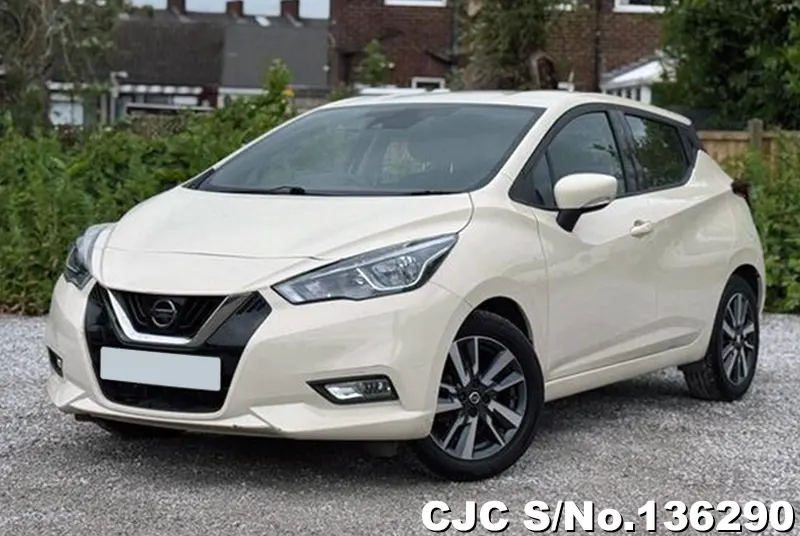 Nissan Micra in Cream for Sale Image 3