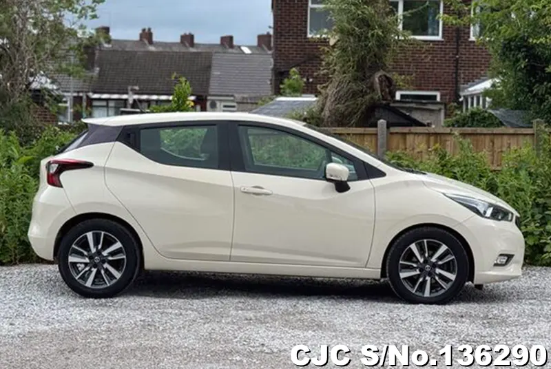 Nissan Micra in Cream for Sale Image 6