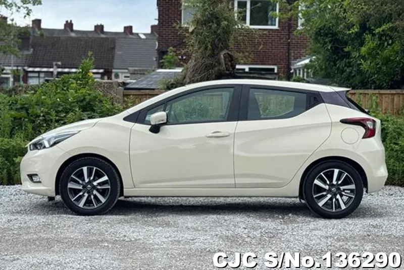 Nissan Micra in Cream for Sale Image 7