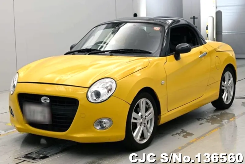 Daihatsu Copen in Yellow for Sale Image 3