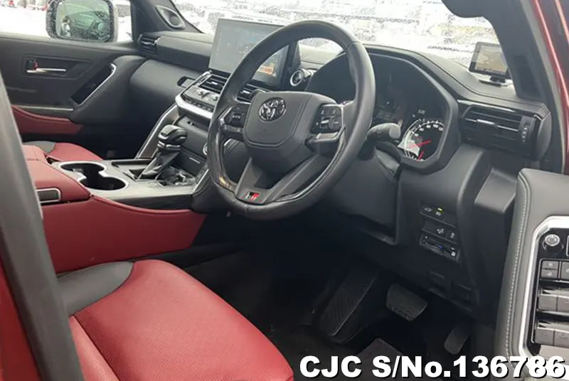 Toyota Land Cruiser in Red for Sale Image 5