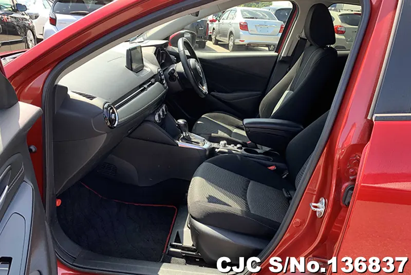 Mazda Demio in Red for Sale Image 11