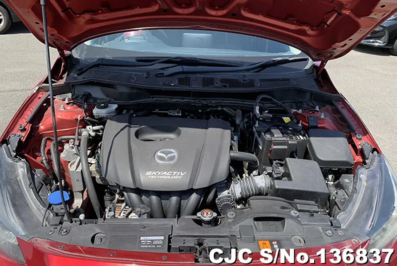 Mazda Demio in Red for Sale Image 16