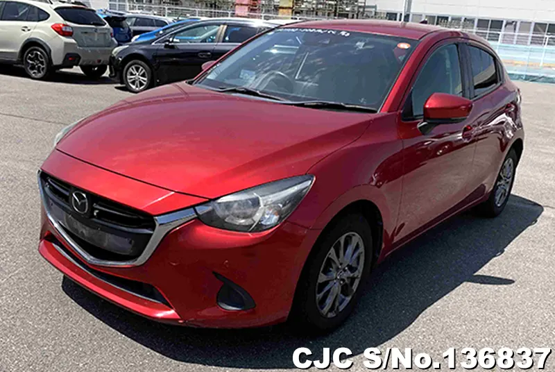 Mazda Demio in Red for Sale Image 3