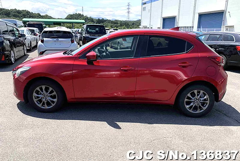 Mazda Demio in Red for Sale Image 7
