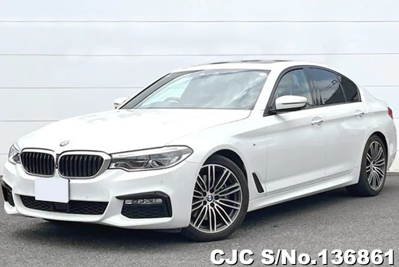 BMW 5 Series in White for Sale Image 2
