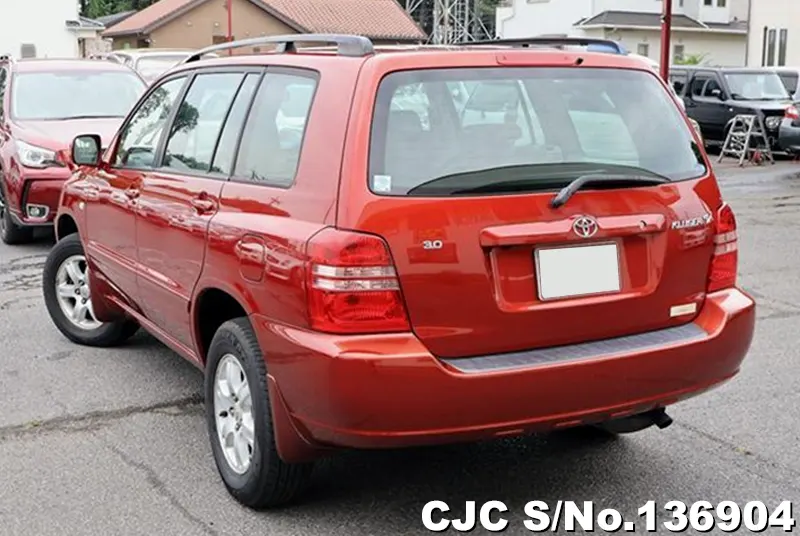 Toyota Kluger in Red for Sale Image 1