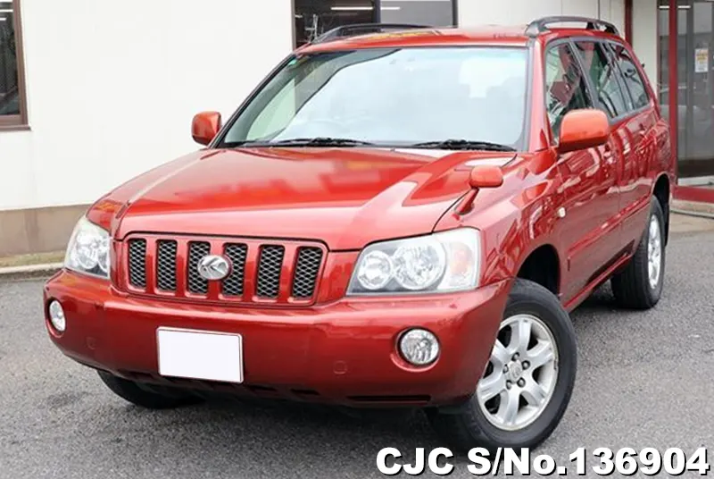 Toyota Kluger in Red for Sale Image 3