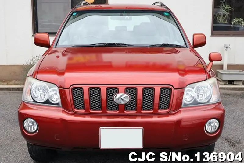 Toyota Kluger in Red for Sale Image 4