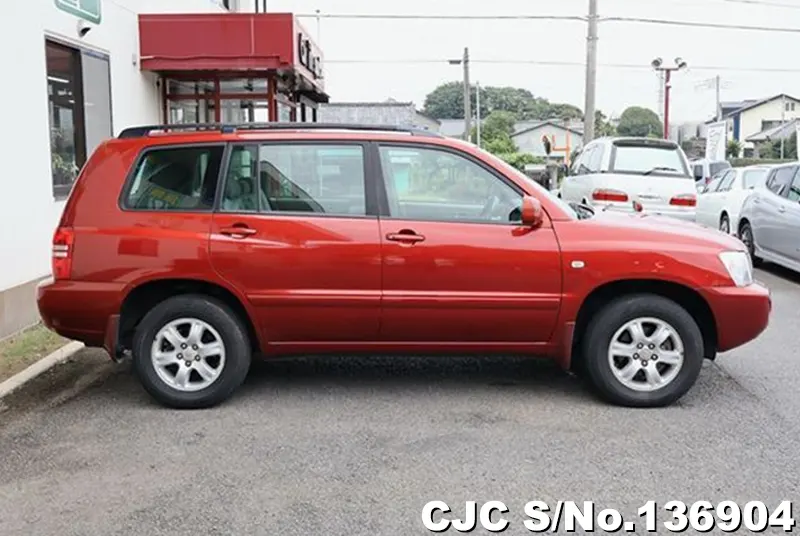 Toyota Kluger in Red for Sale Image 6