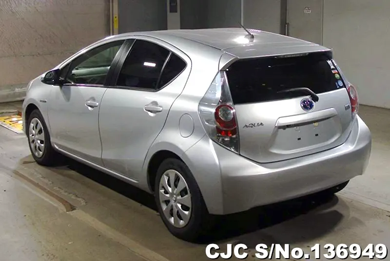Toyota Aqua in Silver for Sale Image 1
