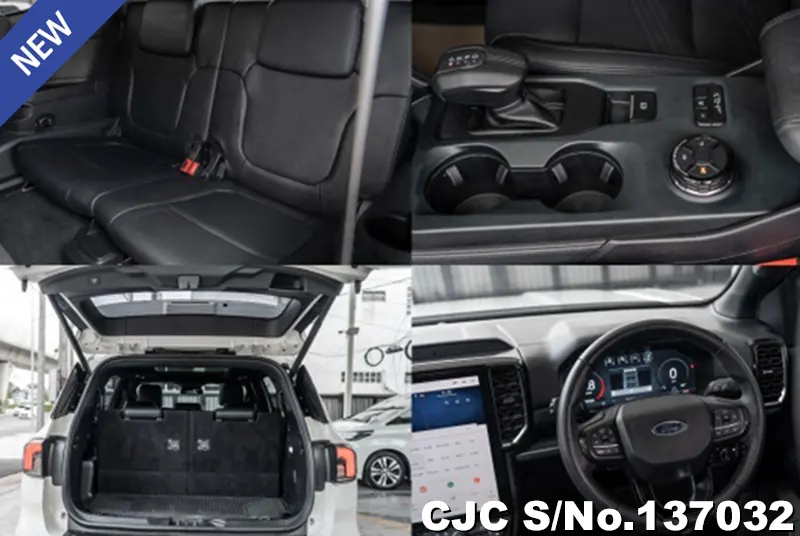 Ford Everest in White for Sale Image 12
