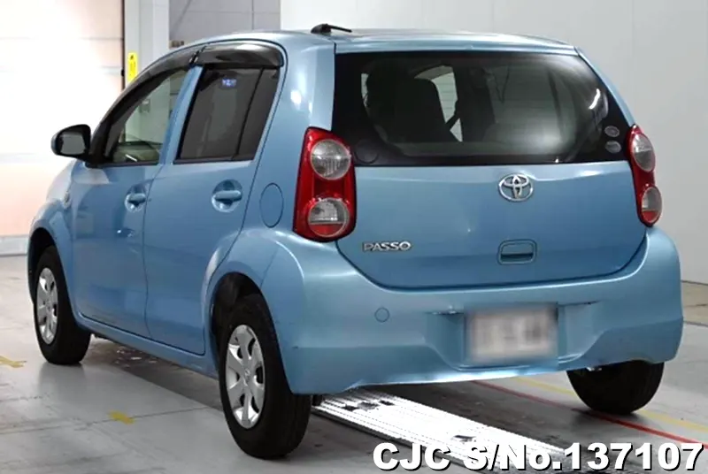 Toyota Passo in Light Blue for Sale Image 1
