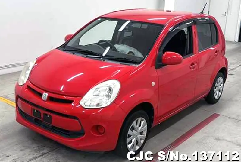 Toyota Passo in Red for Sale Image 3