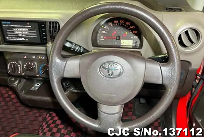 Toyota Passo in Red for Sale Image 6