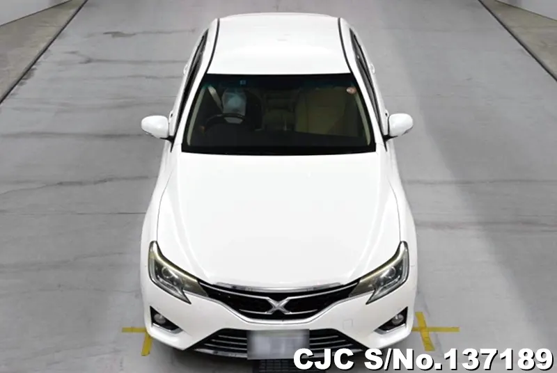 Toyota Mark X in White for Sale Image 4