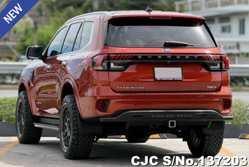 Ford Everest in Orange for Sale Image 1