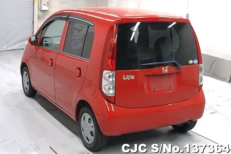 Honda Life in Red for Sale Image 1