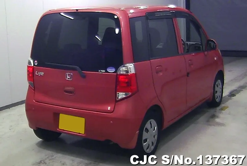 Honda Life in Red for Sale Image 2