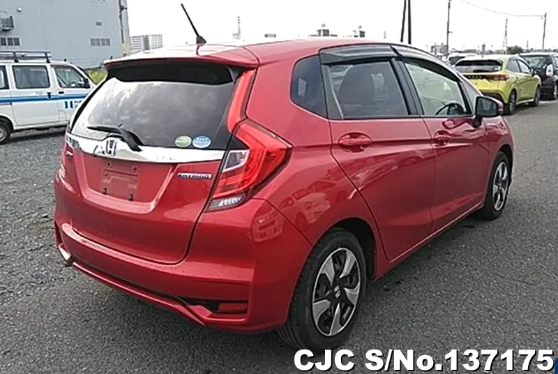 Honda Fit in Red for Sale Image 2