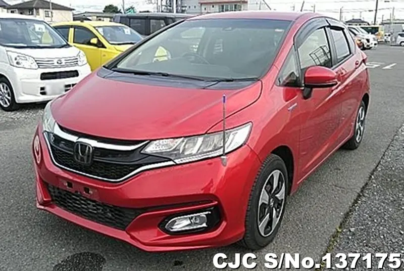 Honda Fit in Red for Sale Image 3