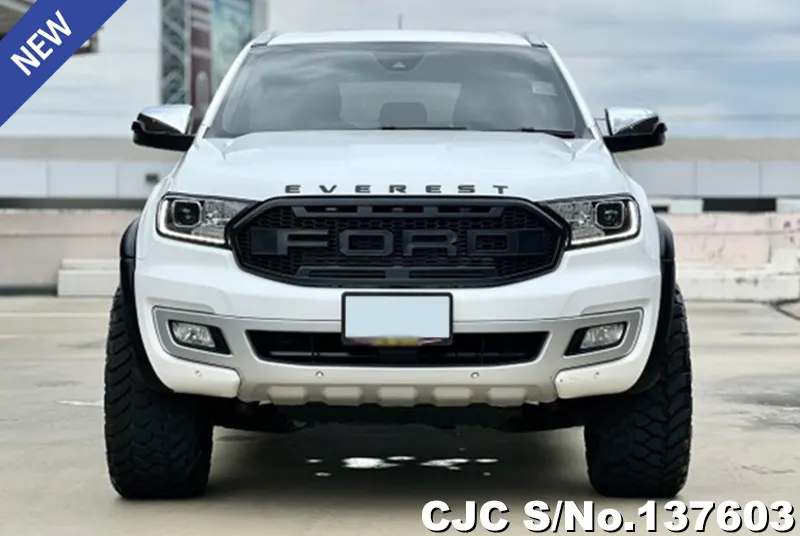 Ford Everest in White for Sale Image 3