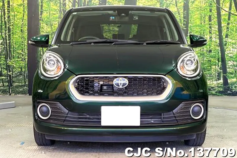 Toyota Passo in Green for Sale Image 4