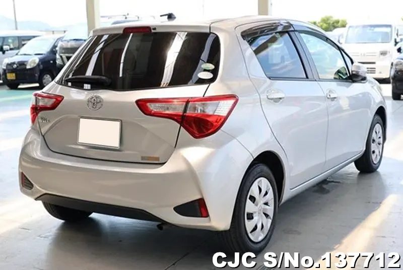 Toyota Vitz in Silver for Sale Image 2