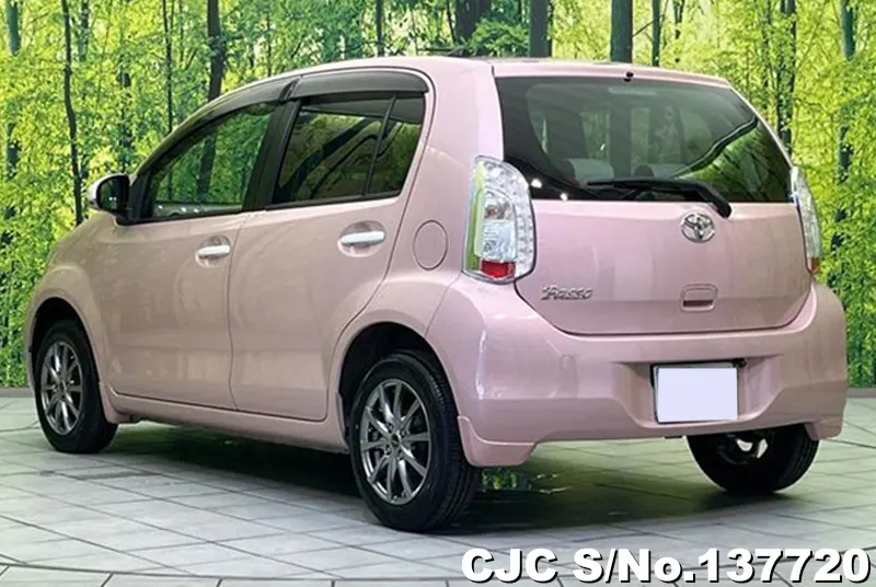 Toyota Passo in Pink for Sale Image 1