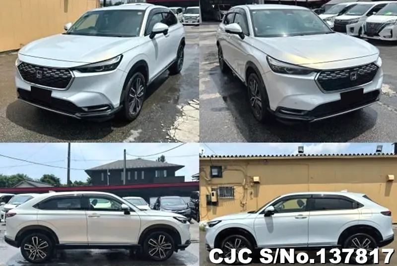 Honda Vezel in White for Sale Image 1