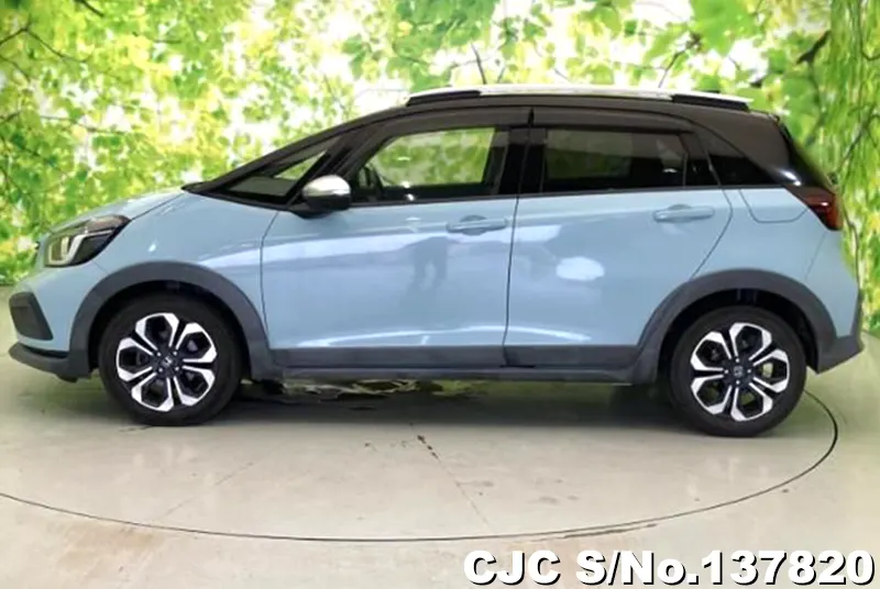 Honda Fit in Blue for Sale Image 2