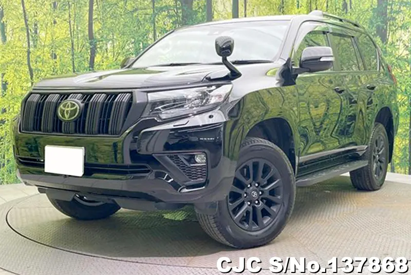 Toyota Land Cruiser Prado in Black for Sale Image 2
